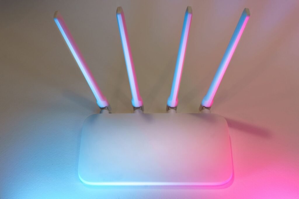 Home Wi-Fi router struggling to cover a large house, causing Wi-Fi dead zones
